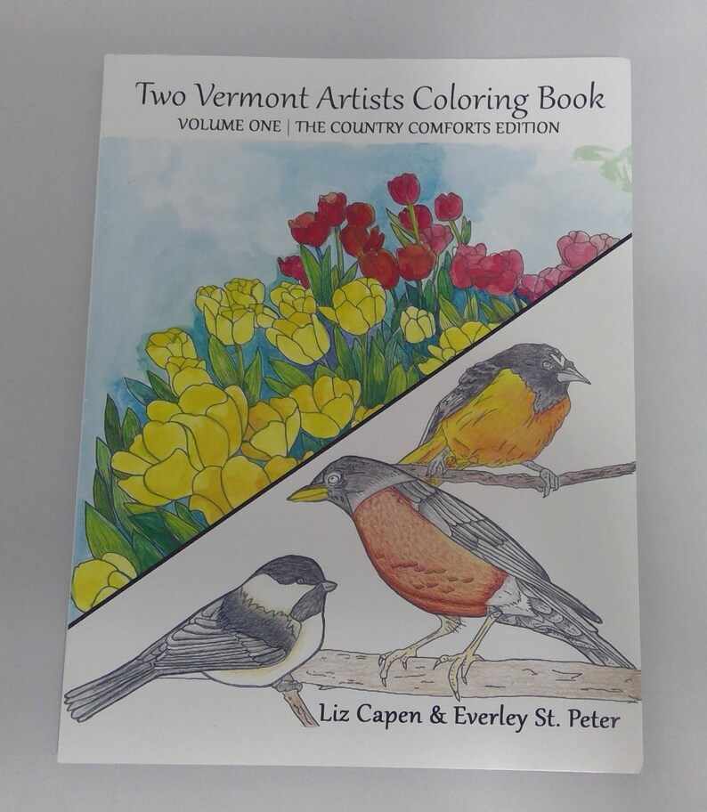 Download Two Vermont Artists Coloring Book Country Comfort Edition ...