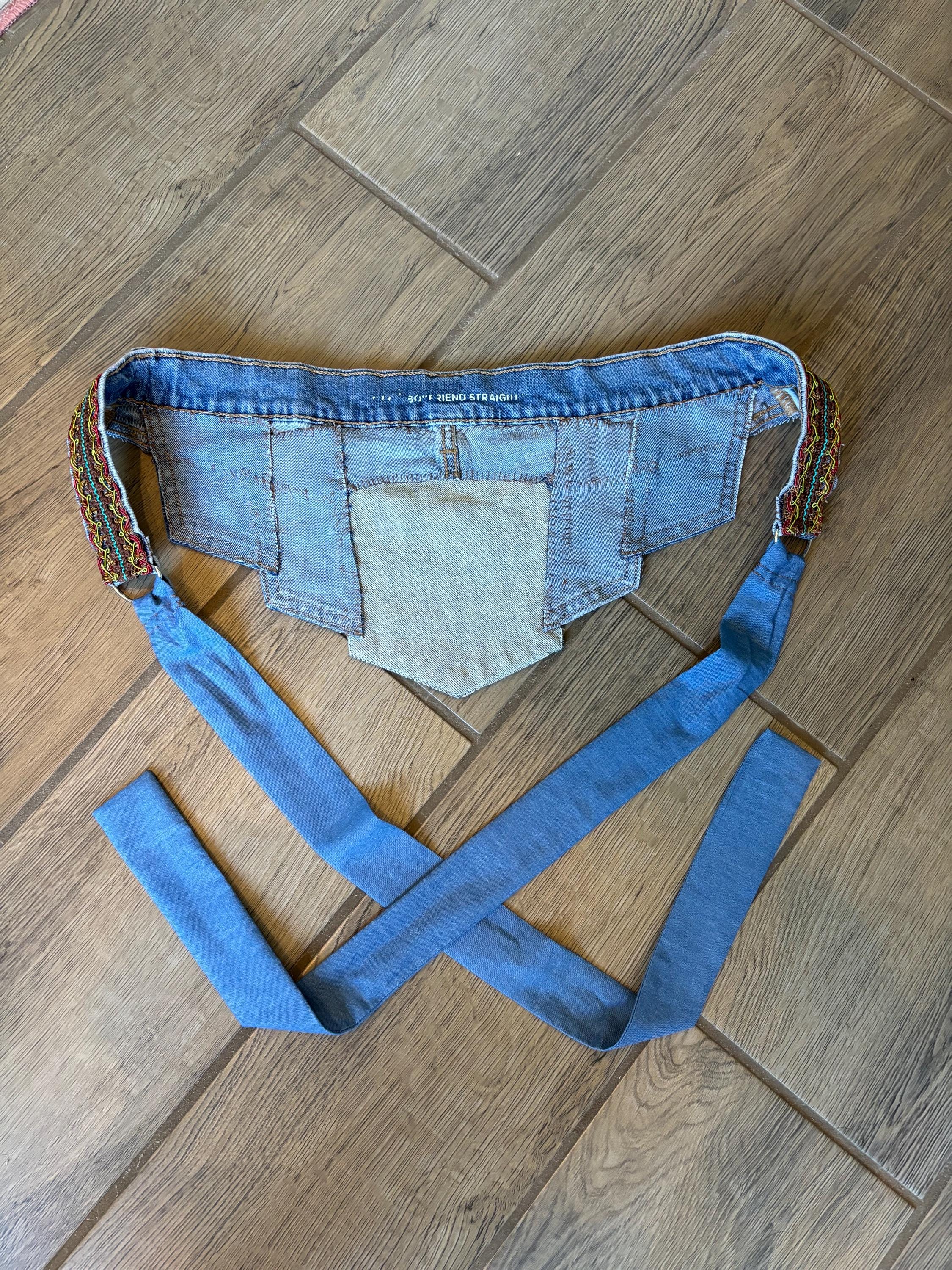 小物 MaisonSpecial / Multi Denim Wrap Belt MAISON SPECIAL（メゾンスペシャル）の「Multi Denim Wrap Belt