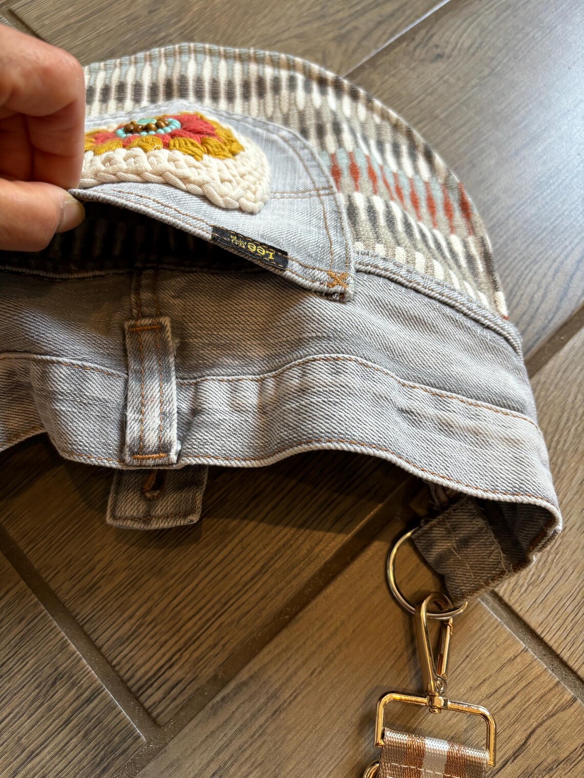 DENIM BODY BAG main image 0