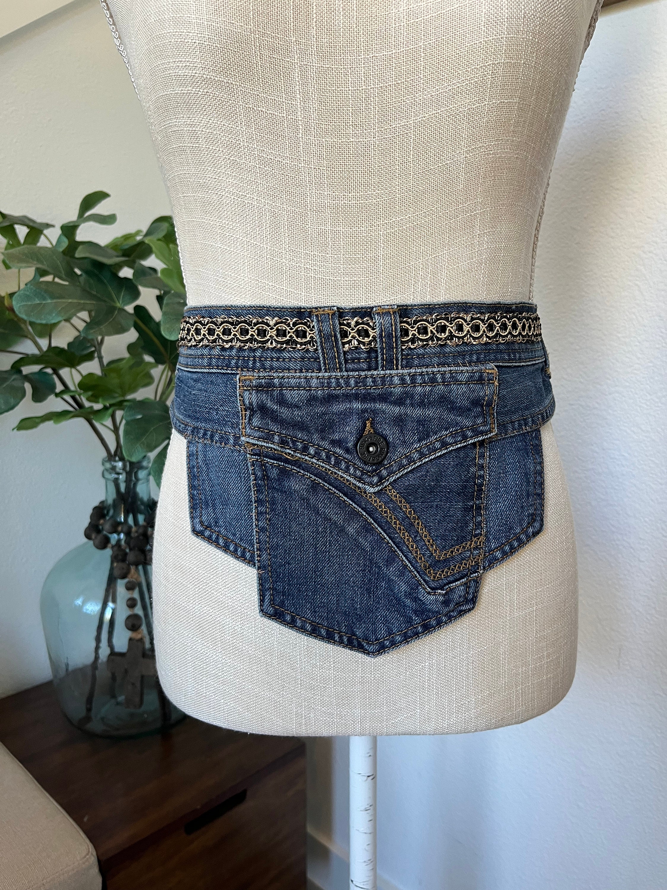 Denim waist best sale belt
