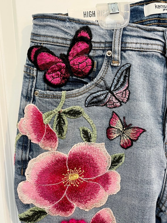 トップス fetico FLOWER EMBROIDERED DENIM BUSTIER FETICO's GATHERED SHEER TOP BLACK mail order | Palette Art