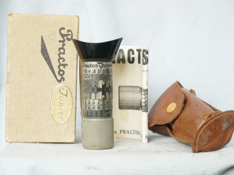 Inst Vintage Camera Accessory Practos Junior Cased Boxed Meter Nice-