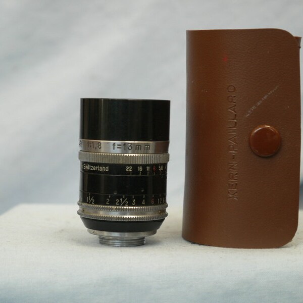 Bolex 1.8 13 mm - snelle - Yvar Prime D lensvatting Cased - zeldzame-ideale conversie voor digitale -