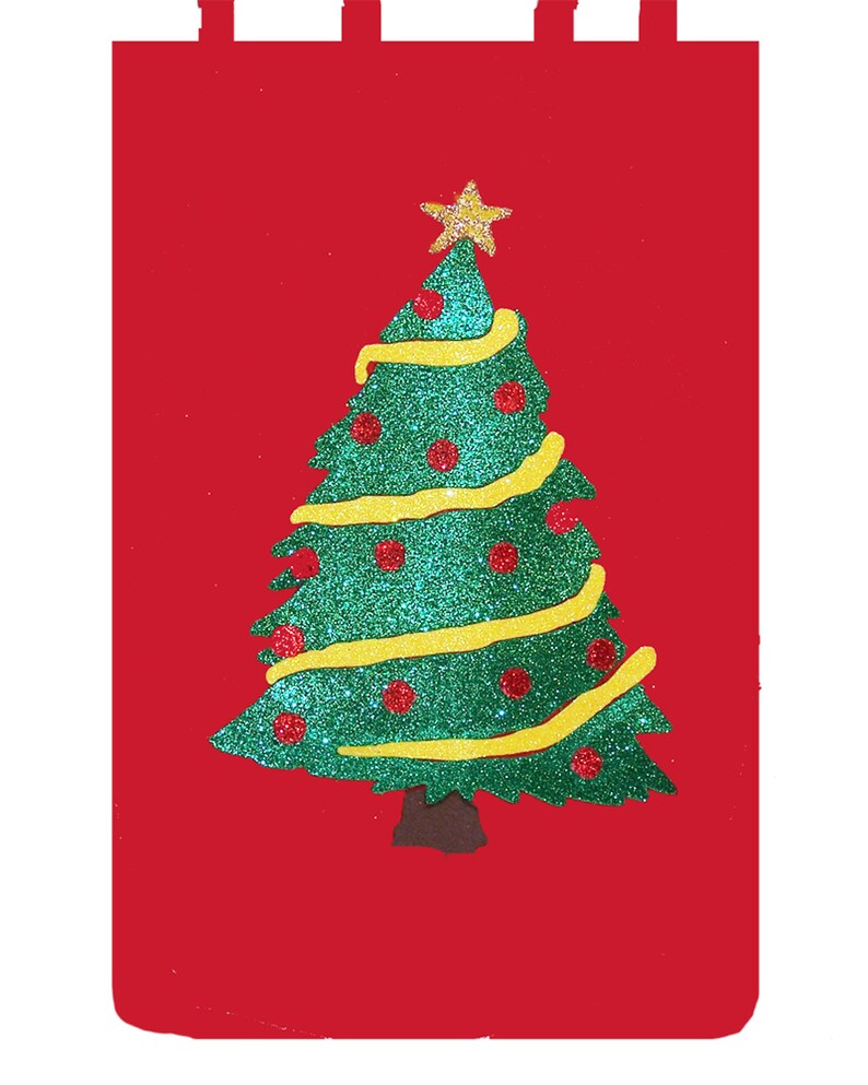 Christmas Tree Liter Liquor Bag