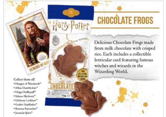 5 x Ranas de Chocolate Harry Potter - $19.990 - Popsiacaso