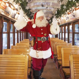 Professional Fine Italian Wool &quot;Coca-Cola&quot; Style Santa Claus Suit