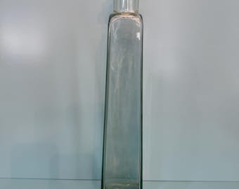 Große Grüne Glasflasche mit Korken