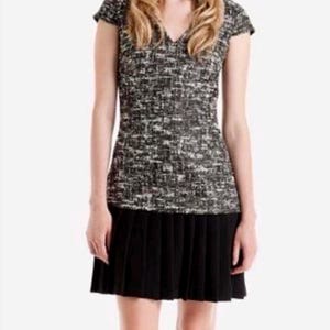 ted baker dresses black and white Buy Ted Baker Black Sucre Contrast Paneling Midi Side Slit Dress from Next Luxembourg
