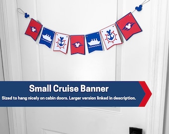 Small Cabin Door Size - Cruise Themed Banner
