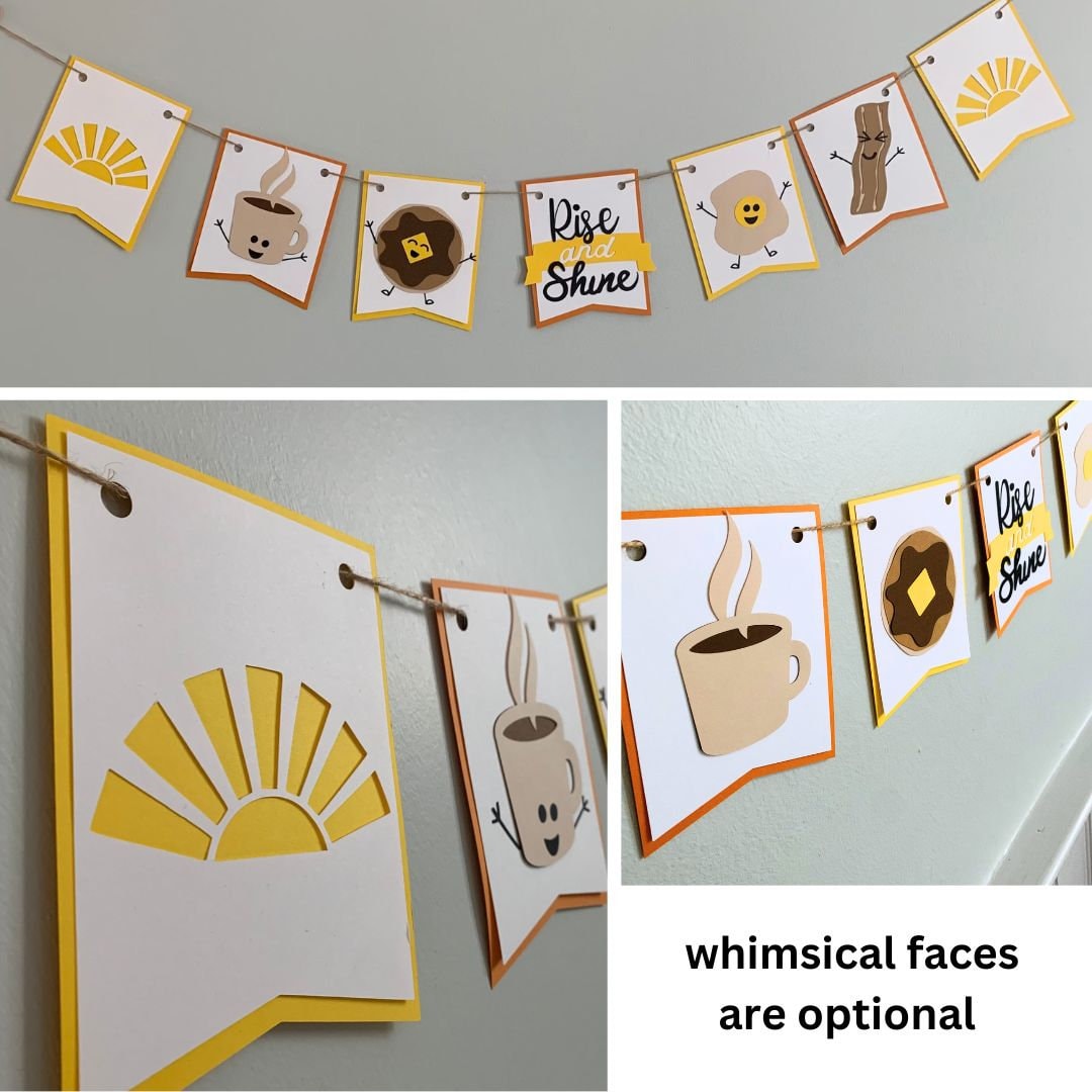 Rise and Shine Breakfast Themed Banner Party Decorations - Etsy