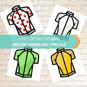Imagens da camisa do Tour de France DOWNLOAD INSTANTÂNEO