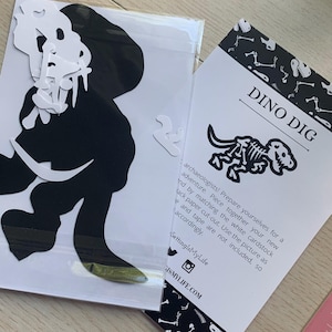 Dinosaur Bones Puzzle Craft Kit Party Favor DINO