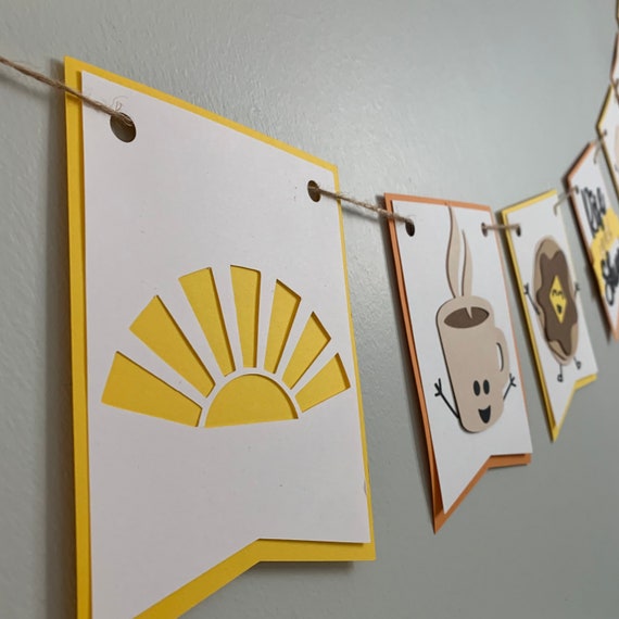Rise and Shine Breakfast Themed Banner Party Decorations - Etsy