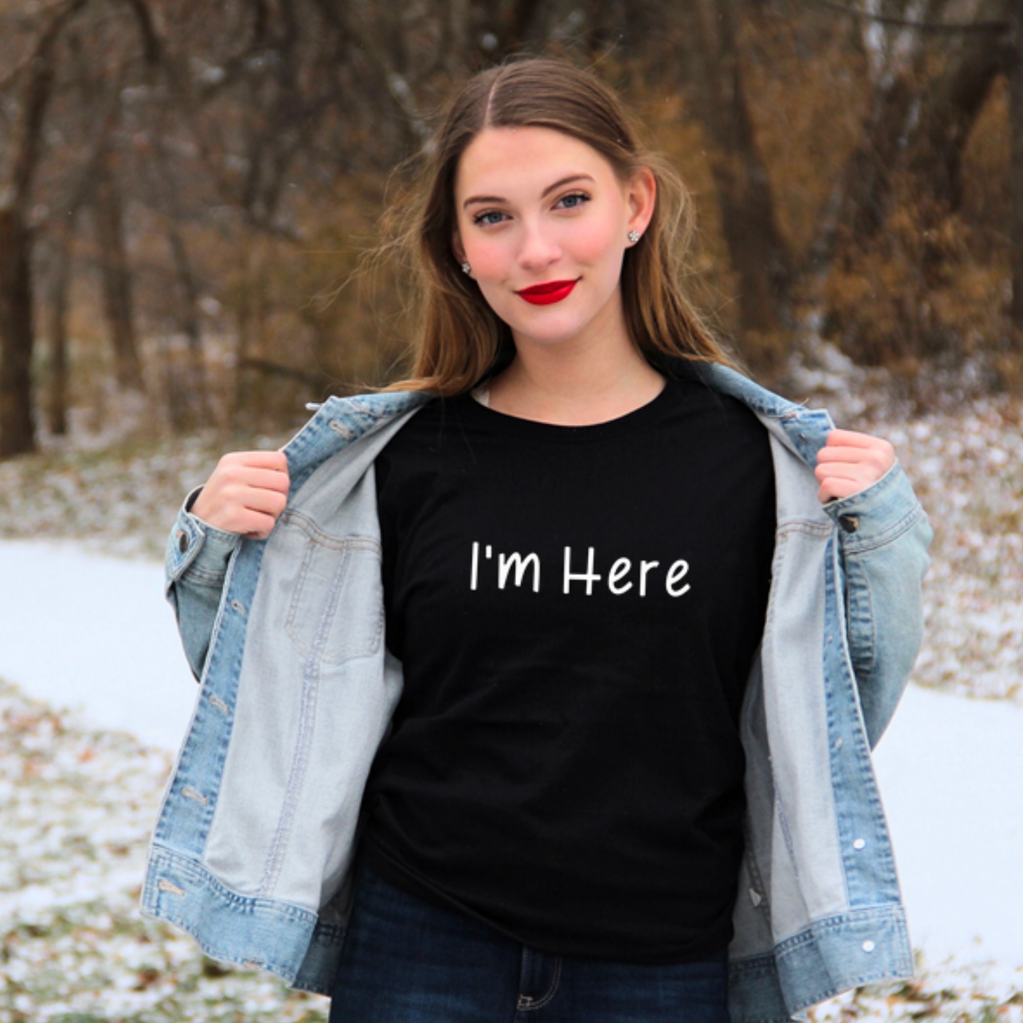 I'm Here Shirt Funny to Wear on Your First Day of School - Etsy