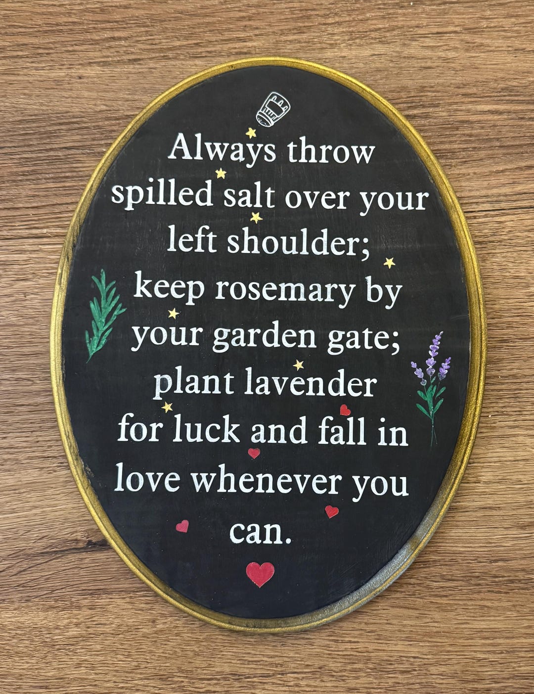 Practical Magic Quote Sign: Hand-painted Witchy Decor - Etsy