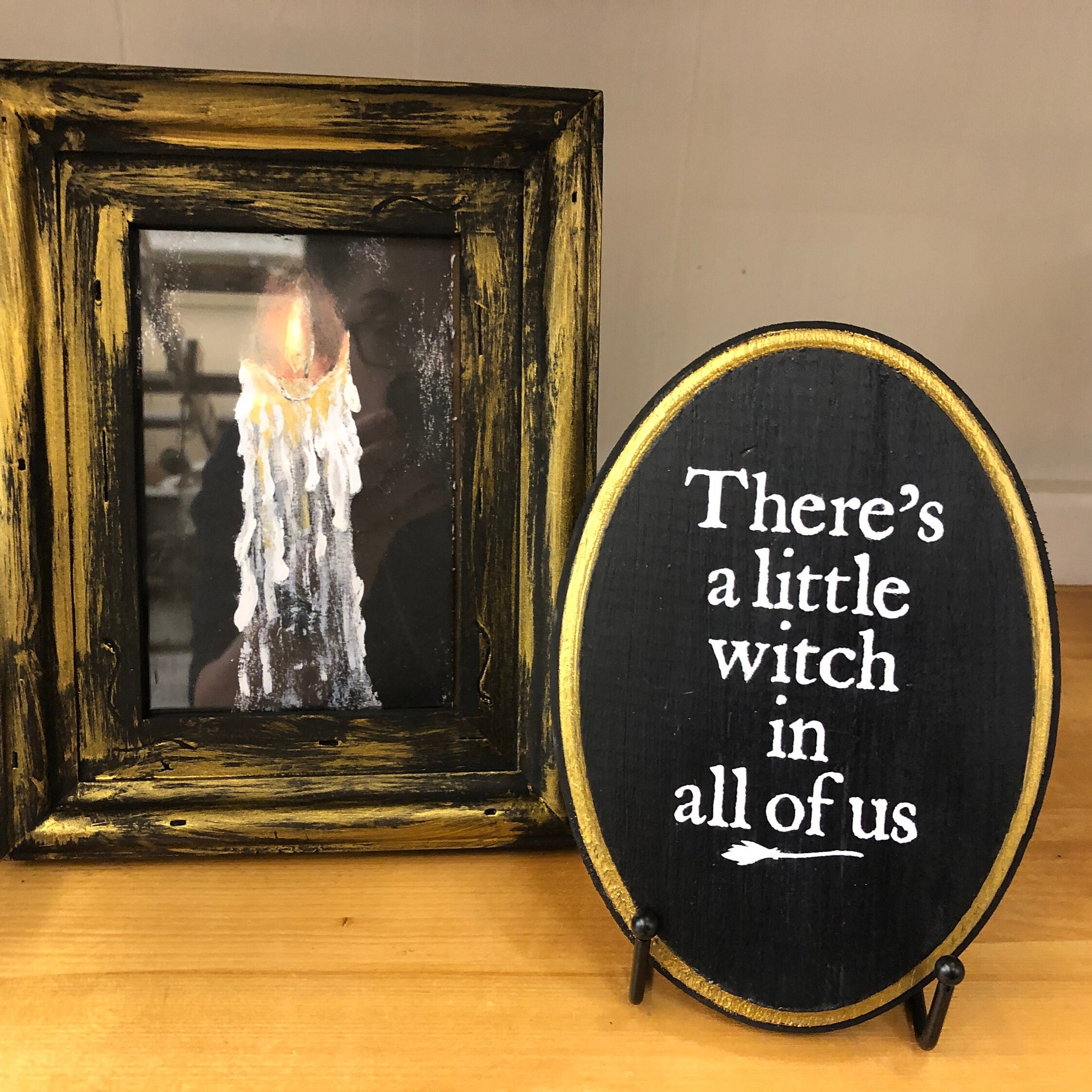 Practical Magic Quote Sign: Witchy Halloween Decor - Etsy