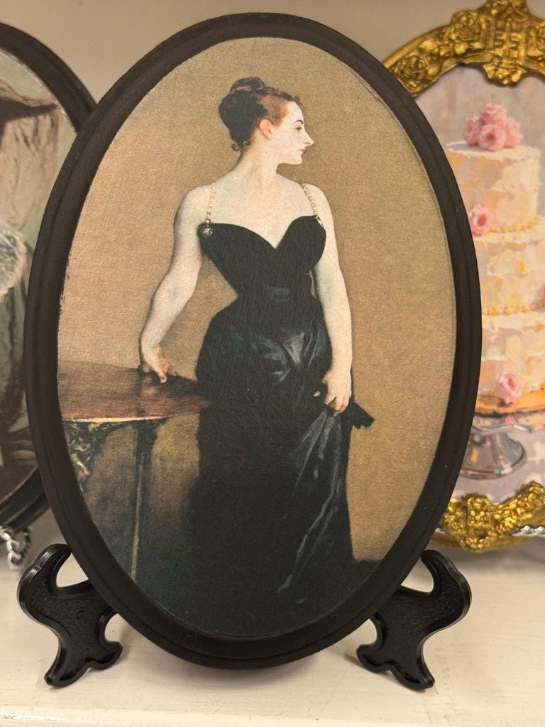 Madame X Dress - Etsy