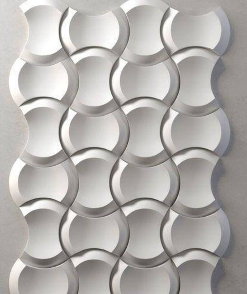 Plastic Mold For 3d Decor Wall Panels 117 Plaster Gypsum Or Concrete