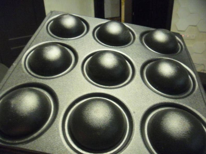 Plastic mold for 3d decor wall panels #104 gypsum or concrete for plaster