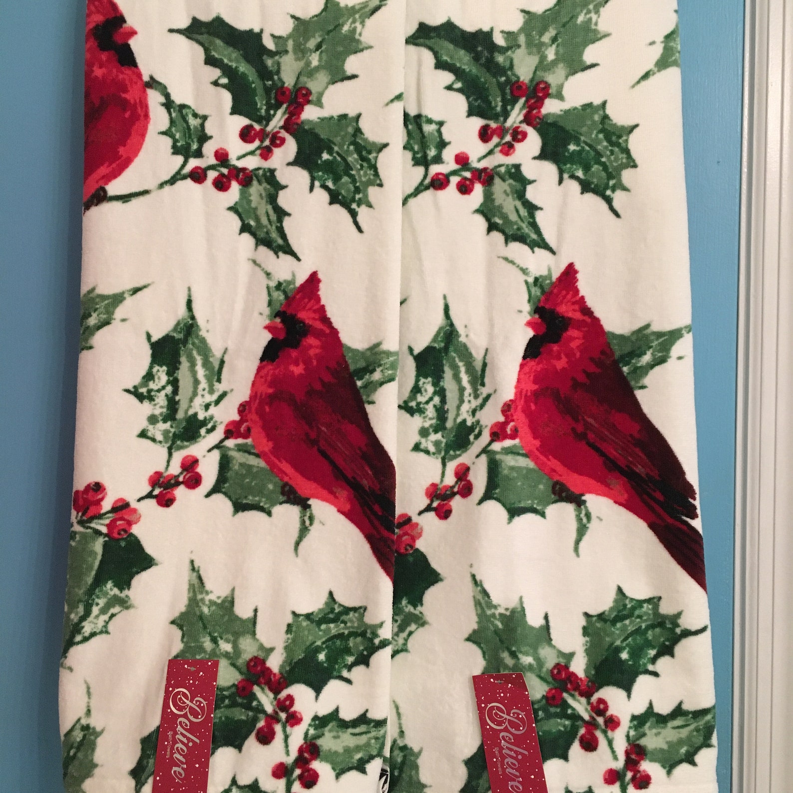 Large Cardinal Bath Towels. Etsy