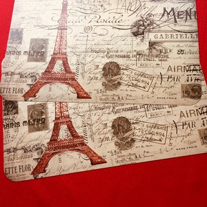 Vintage Paris Designed Dinner Place Mats. Add a touch of Paris Flare to any table. Perfect gift for that special Paris Lover. Six.