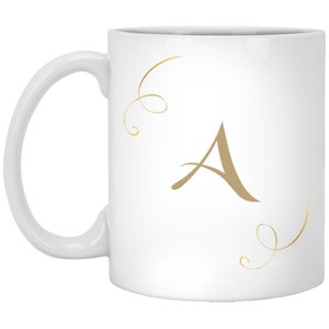 Taza de Café Personalizada "Letra"