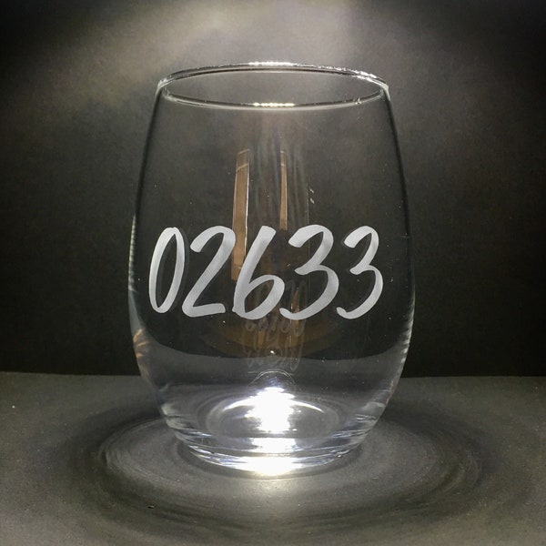 Stemless Wine Glass Etsy