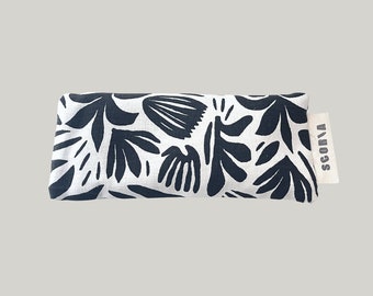 Eye Pillow - Leaves pattern | Natural and Organic | Lavender Scent