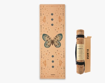 Butterfly Cork Yoga Mat | 4.5MM