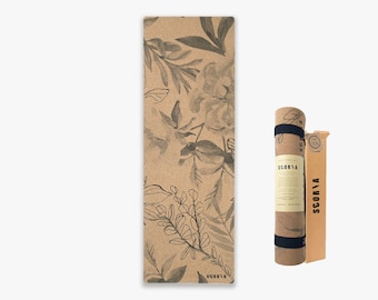 Blossom Cork Yoga Mat by Scoria | 100% natural & non-toxic | 4.5mm