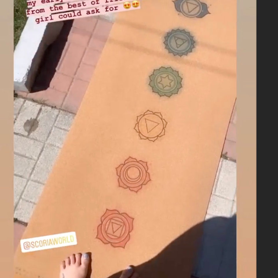 Chakras Cork Yoga Mat