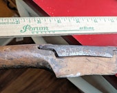 Primitive antique spokeshave plane
