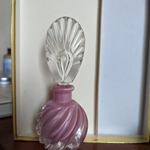 Vintage art deco perfume bottle