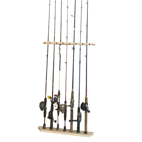 Fishing Rod Wall Mount Etsy