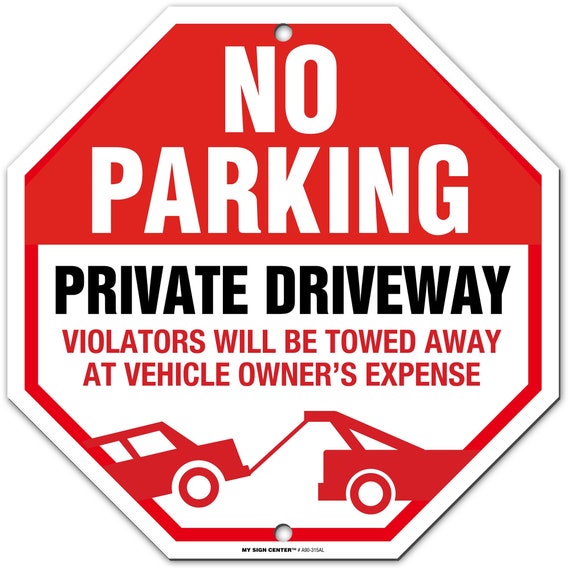 No Parking Except For Mom All Others Will Be Towed Notice Aluminum Metal Sign