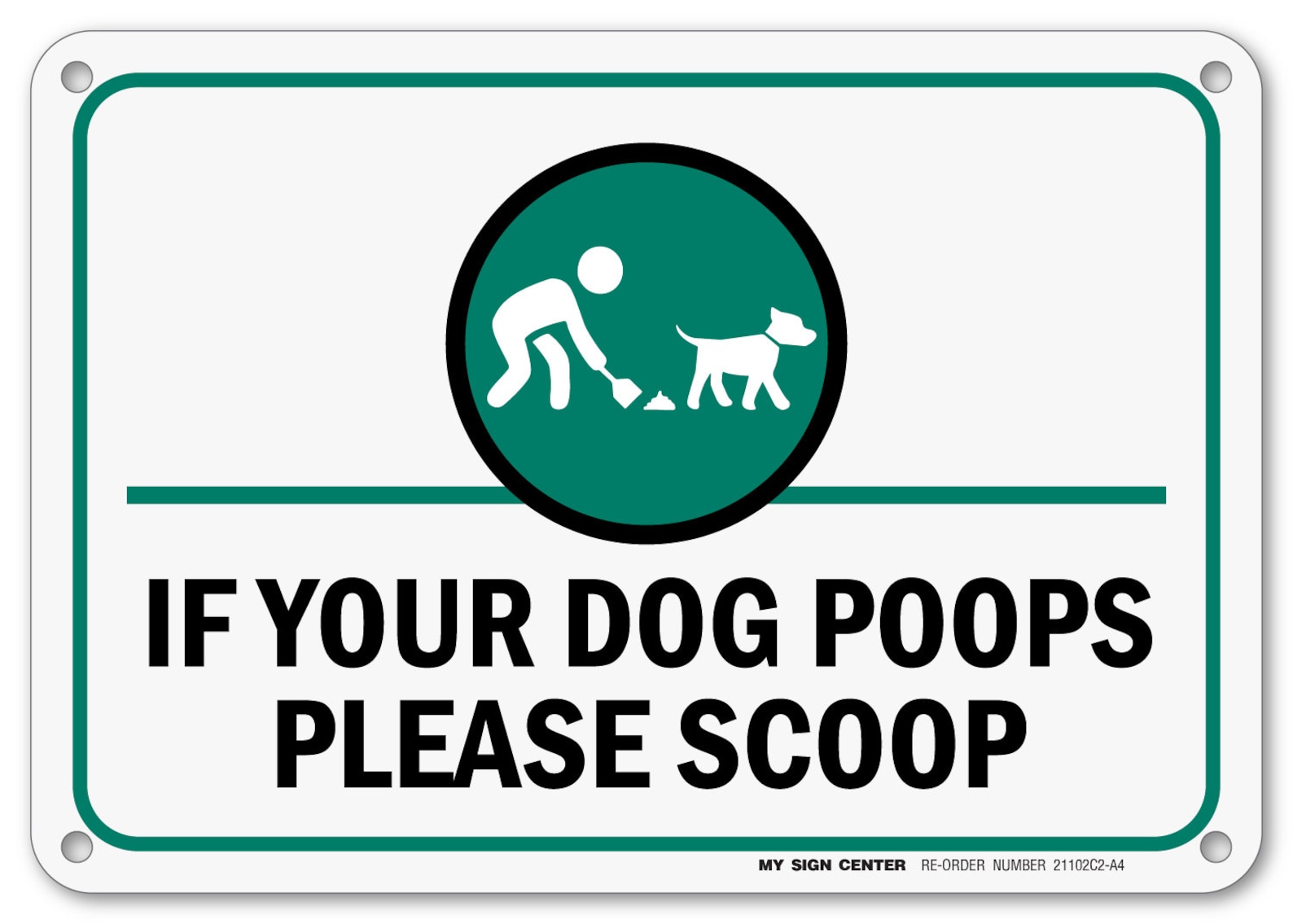 funny-no-dog-poop-sign-scoop-your-poop-sign-outdoor-etsy