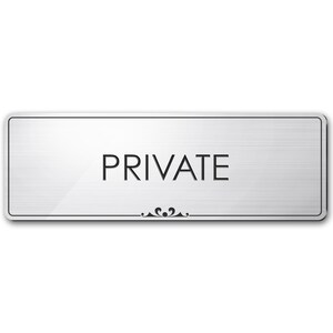 3x9 Laser Engraved Sign .050 Brushed Silver Plastic Visual 52 Pet Spa 3x9 Laser Engraved Sign .050 Brushed Silver Plastic Visual 52 Pet Spa