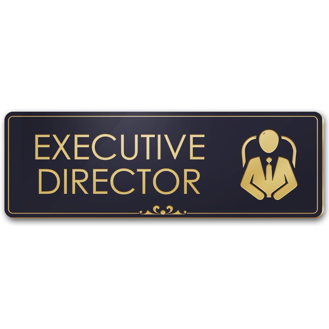 Executive Director Office Door Sign Name Plates for Desks | Etsy