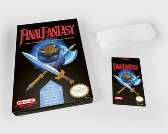 NES Box: Final Fantasy [USA] - Etsy