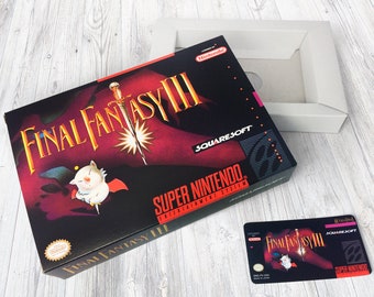 SNES Box: Final Fantasy III [USA]