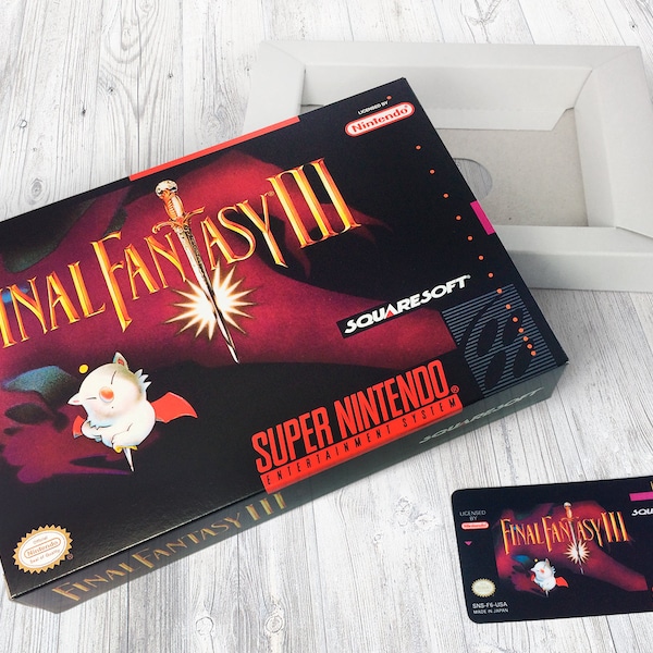 SNES Box: Final Fantasy III [USA]