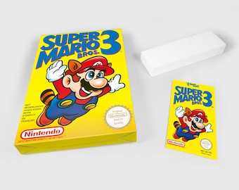スーパーマリオブラザーズ3 ミールボックス ビンテージ 紙もの コレクション スーパーマリオブラザーズ3 ファミコンボックス＆トレイ - ゲームは
