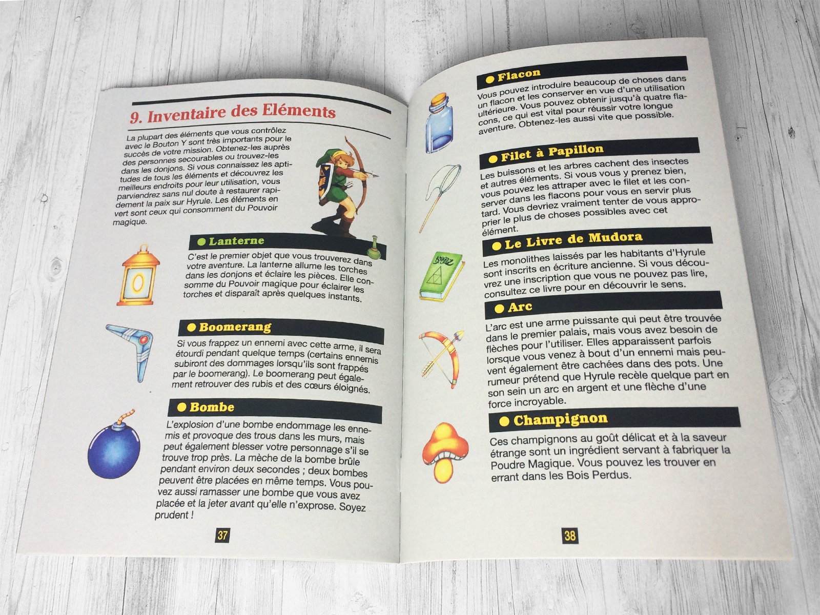 Icons livres de The Legend of Zelda