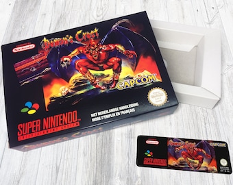 SNES Box: Demon's Crest