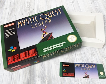 SNES Box: Mystic Quest Legend [FRA]