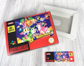 SNES Label: Super Bomberman