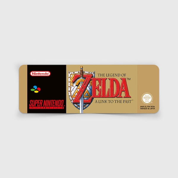 SNES Label: Zelda - A Link to the Past
