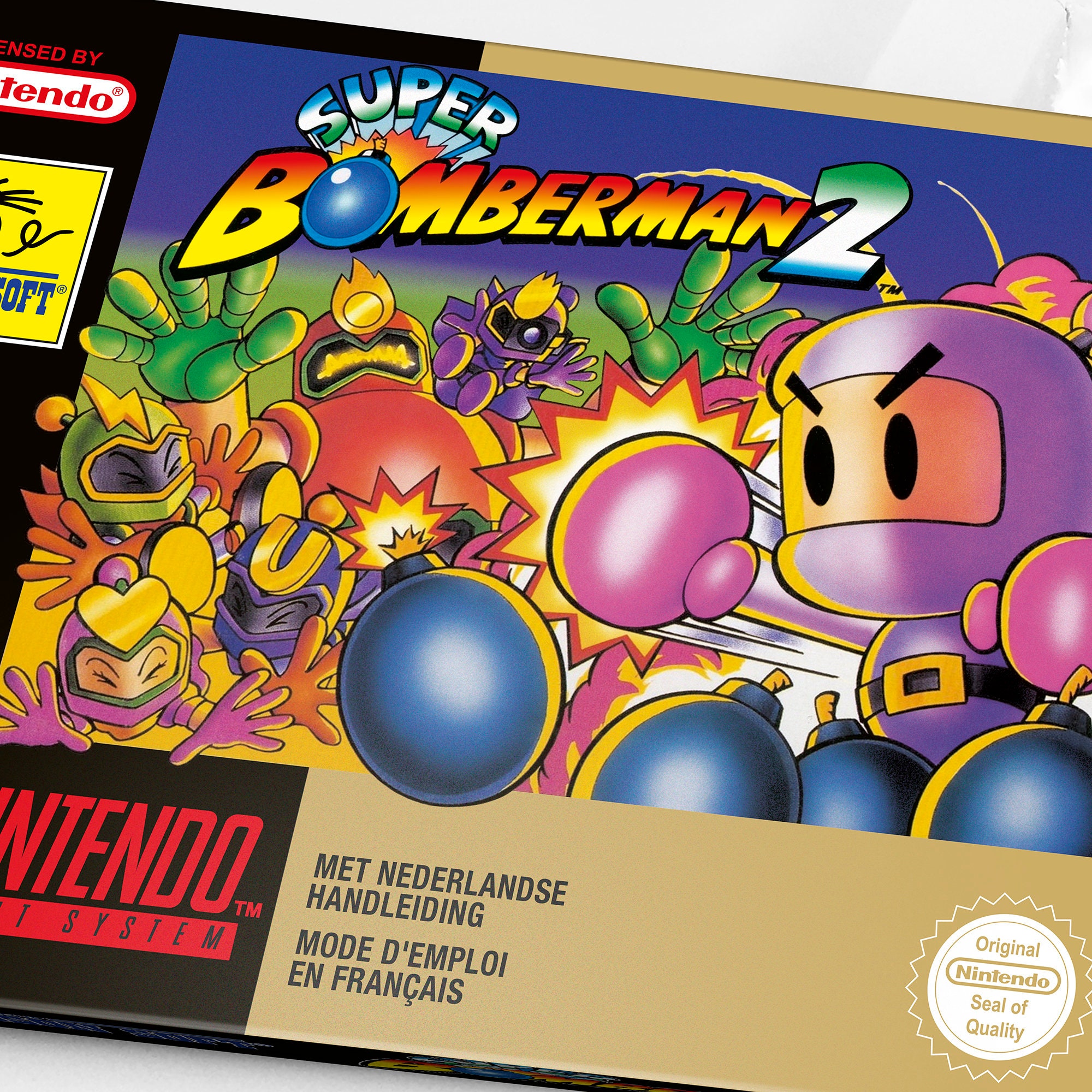 Super Bomberman 2 Boîte | SNES - Respawn and Replay