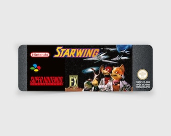 SNES-etikett: Starwing