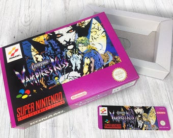 SNES Box: Castlevania Vampire&#39;s Kiss [EUR]